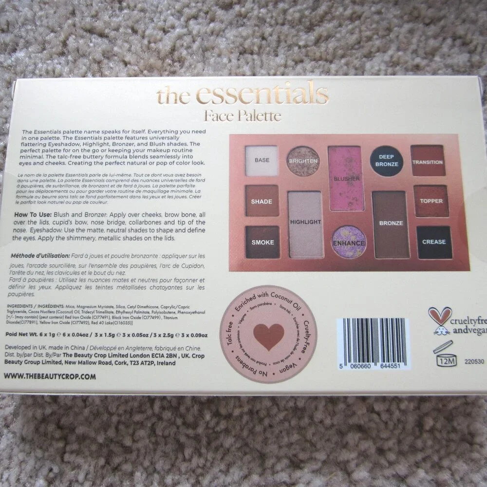 The Beauty Crop The Essentials Face Palette Face and Eye Palette - Picture 2 of 4